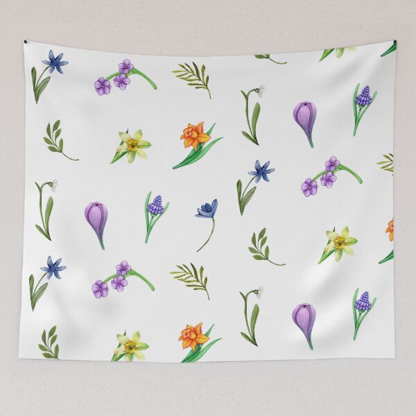 Item preview, Mixed Spring Flowers  designed and sold by silviaol.
