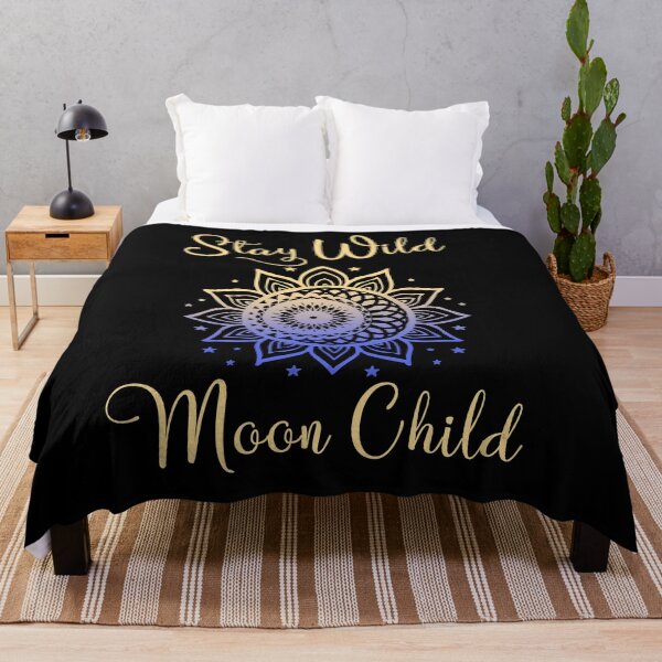 Item preview, Stay Wild Moon Child Boho designed and sold by Fran Fryberg.