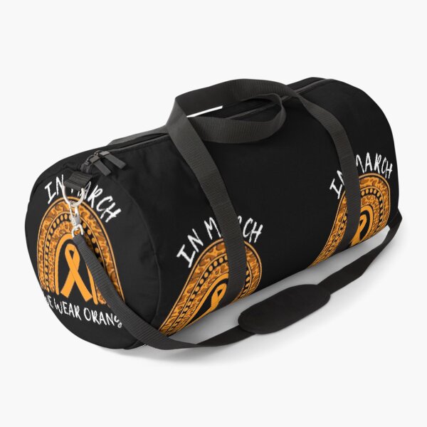 Item preview, Multiple Sclerosis Awareness Quote: In March We Wear Orange designed and sold by AMINE  ★★★★★.