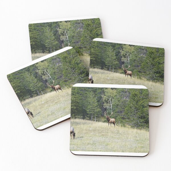 Item preview, The Warden - Bull Elk and Cow designed and sold by paolo1955.