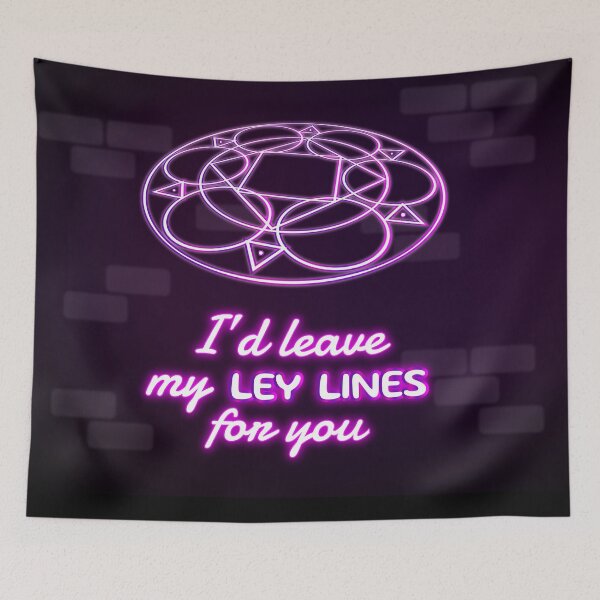 Item preview, I'd Leave my Ley Lines for You  designed and sold by ThePhookas.