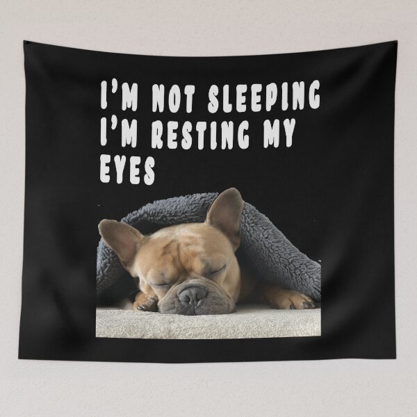 Item preview, I'M NOT SLEEPING, I'M RESTING MY EYES. designed and sold by GOLDFAMILYSHOP.