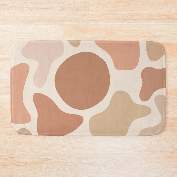 Item preview, Neutral Warm Tones Patel Pink Abstract Shapes  Pattern  designed and sold by zedonee.
