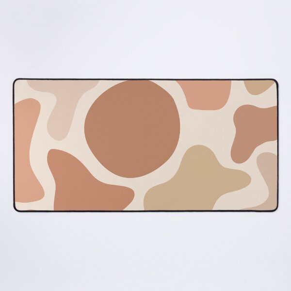Item preview, Neutral Warm Tones Patel Pink Abstract Shapes  Pattern  designed and sold by zedonee.