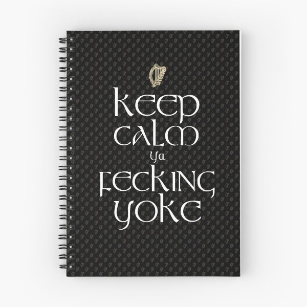 Item preview, Keep Calm Ya Fecking Yoke designed and sold by Fecking-Merch.