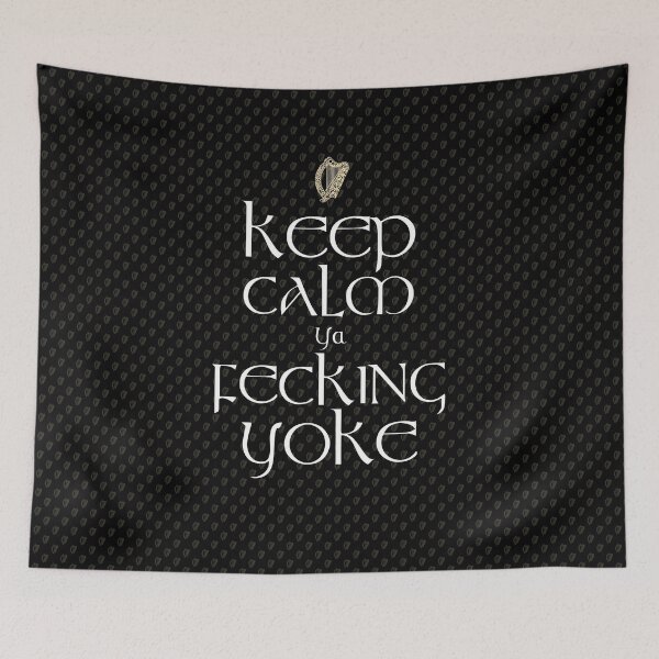 Item preview, Keep Calm Ya Fecking Yoke designed and sold by Fecking-Merch.