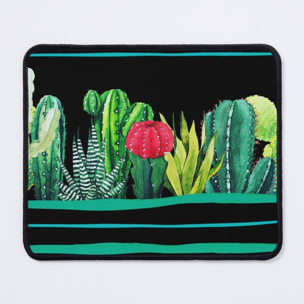 Item preview, succulents,cactus trendy watercolor pattern designed and sold by cutecrazytshirt.