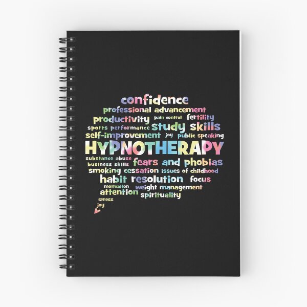 Item preview, Hypnotherapy Words (Tie Dye Text Edition) designed and sold by LouiseFranksArt.