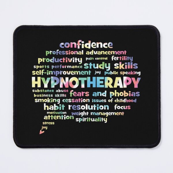 Item preview, Hypnotherapy Words (Tie Dye Text Edition) designed and sold by LouiseFranksArt.