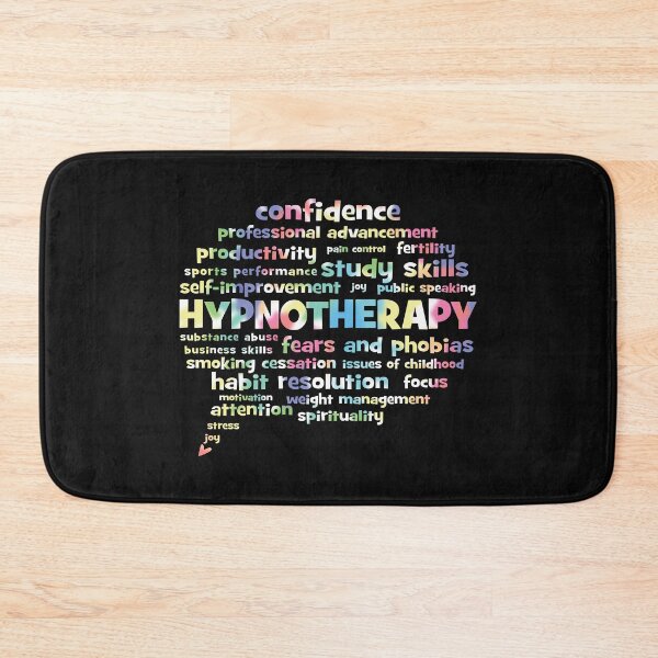 Item preview, Hypnotherapy Words (Tie Dye Text Edition) designed and sold by LouiseFranksArt.