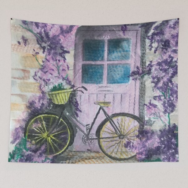 Item preview, home flower Bicycle designed and sold by olafekry.
