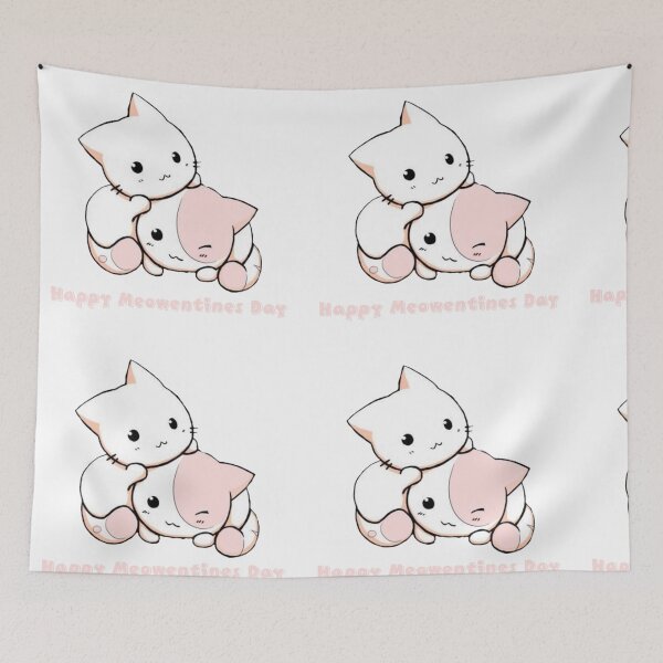 Item preview, Happy Meowentines Day designed and sold by Badreasfoury.