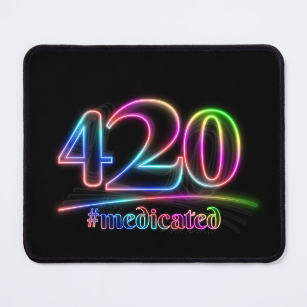 Item preview, 420 #medicated designed and sold by lucidfrog.