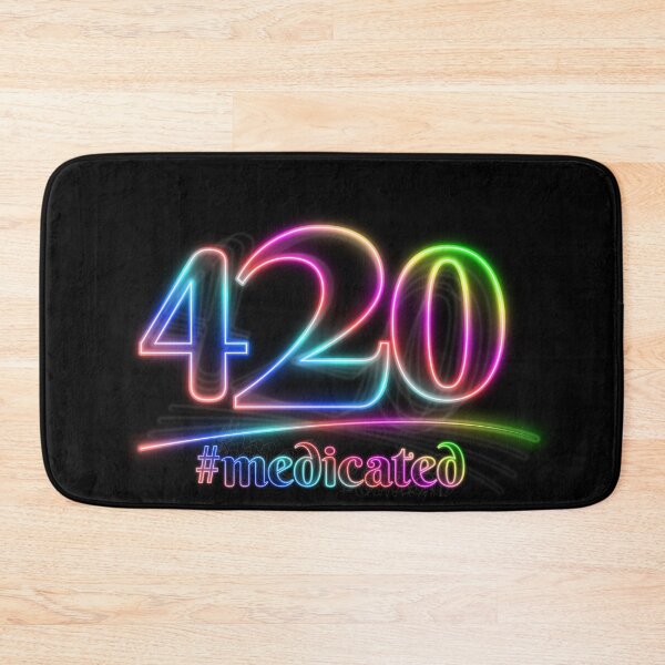 Item preview, 420 #medicated designed and sold by lucidfrog.