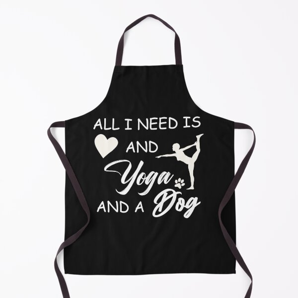 Item preview, All I Need Is Love And Yoga And A Dog - Funny Yoga And Dog Lovers shirt designed and sold by Ay-mane.