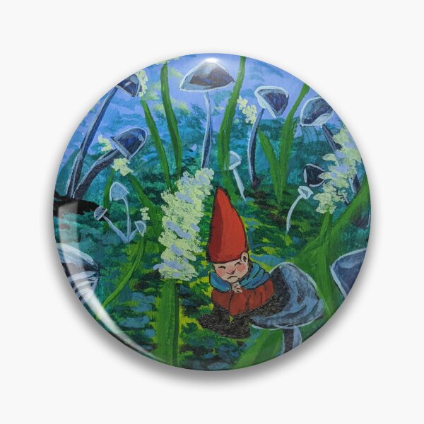 Item preview, Sad Little Gnome In a Mushroom Forest  designed and sold by MagicGnome47.