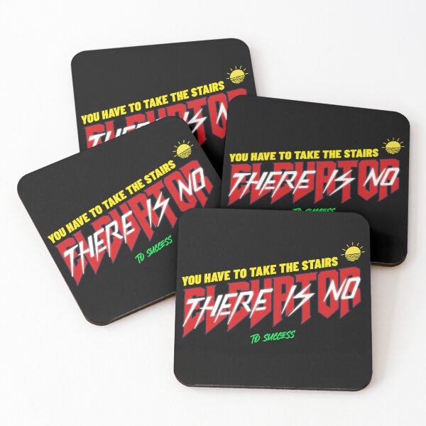 Item preview, THERE IS NO ELEVATOR TO SUCCESS YOU HAVE TO TAKE THE STAIRS STICKER designed and sold by SuccessfulVibes.