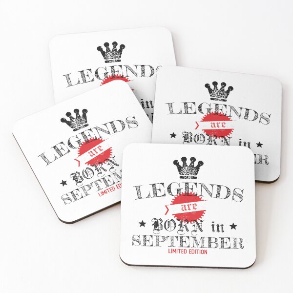 Item preview, Funny Birthday Legends are Born in September designed and sold by wingstar.