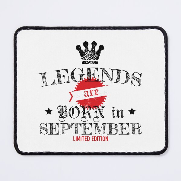 Item preview, Funny Birthday Legends are Born in September designed and sold by wingstar.