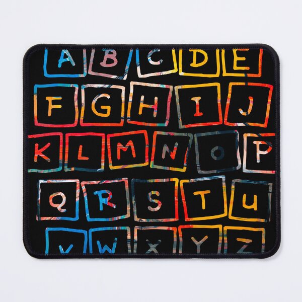 Item preview, AtoZ Alphabet design art sticker designed and sold by Graphiana.