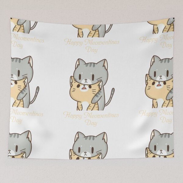 Item preview, Happy Meowentines Day designed and sold by Badreasfoury.