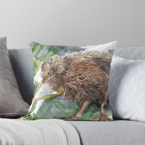 Item preview, Kiwi - watercolour painting designed and sold by Karottenlotte.