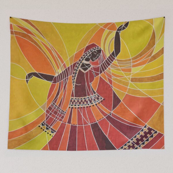 Item preview, The Dancers: Bhagyashree designed and sold by DreamsOfArubani.