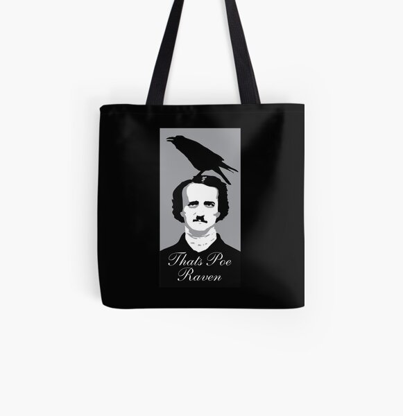That's Poe Raven All Over Print Tote Bag