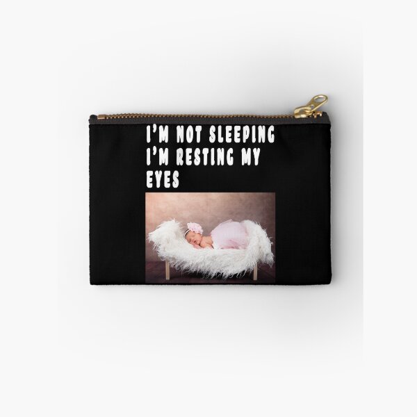 Item preview, I'M NOT SLEEPING, I'M RESTING MY EYES. designed and sold by GOLDFAMILYSHOP.