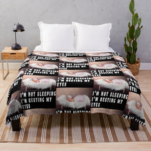 Item preview, I'M NOT SLEEPING, I'M RESTING MY EYES. designed and sold by GOLDFAMILYSHOP.