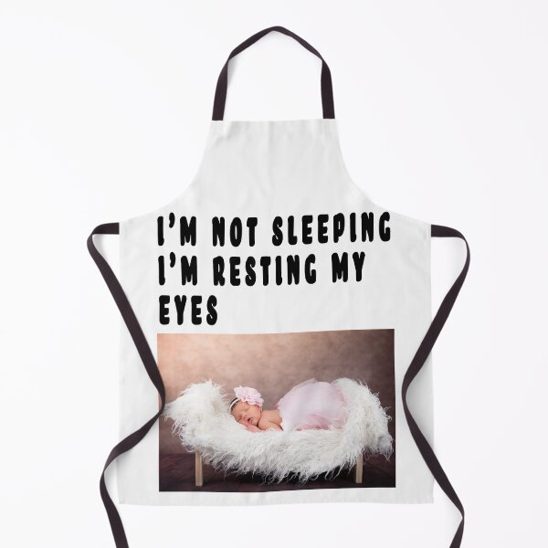 Item preview, I'M NOT SLEEPING, I'M RESTING MY EYES. designed and sold by GOLDFAMILYSHOP.