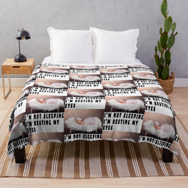 Item preview, I'M NOT SLEEPING, I'M RESTING MY EYES. designed and sold by GOLDFAMILYSHOP.