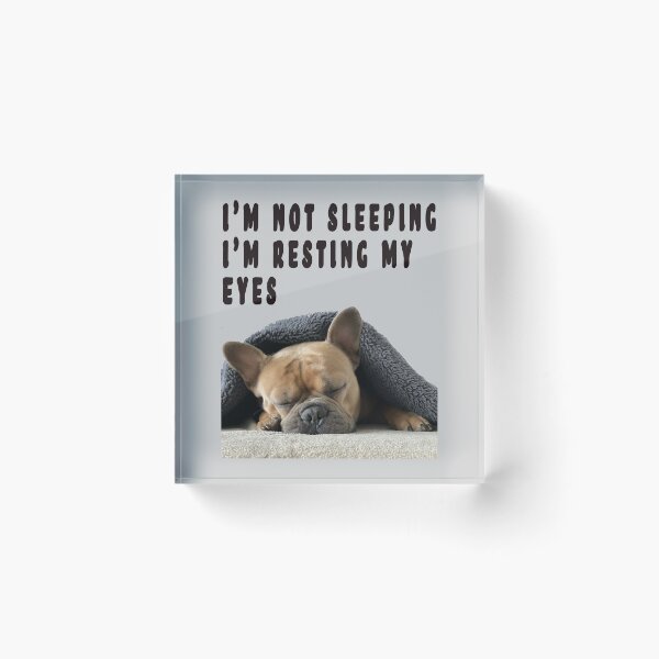 Item preview, I'M NOT SLEEPING, I'M RESTING MY EYES. designed and sold by GOLDFAMILYSHOP.