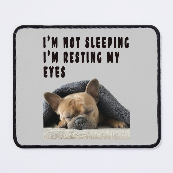 Item preview, I'M NOT SLEEPING, I'M RESTING MY EYES. designed and sold by GOLDFAMILYSHOP.