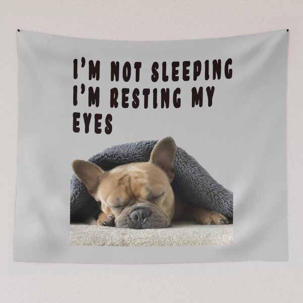 Item preview, I'M NOT SLEEPING, I'M RESTING MY EYES. designed and sold by GOLDFAMILYSHOP.