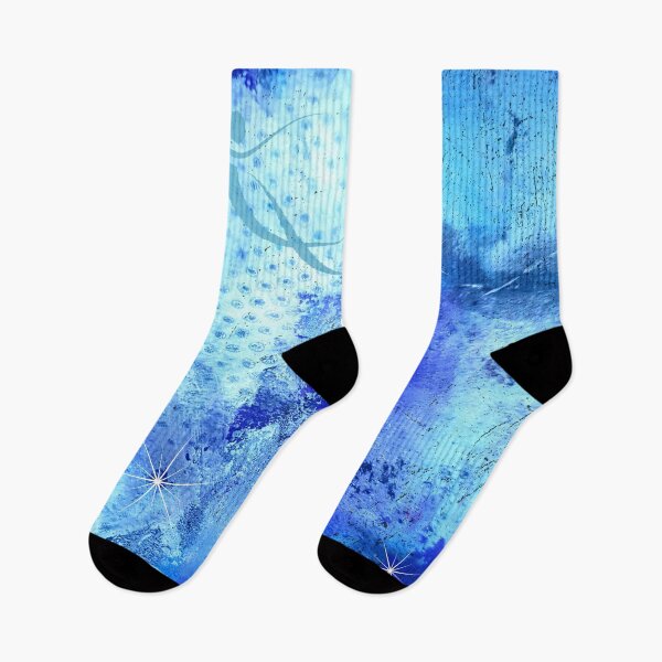 Item preview, Abstract Dance in Blue Field designed and sold by Project182500.