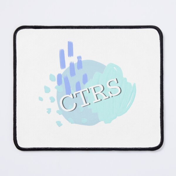 Item preview,  CTRS Pastel Blues-Sticker designed and sold by RecOutLoud.