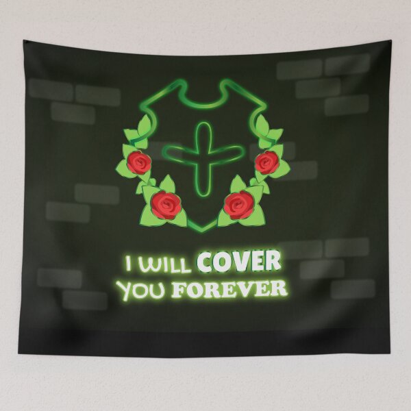 Item preview, I Will Cover You Forever designed and sold by ThePhookas.