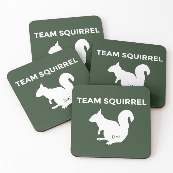 Item preview, team squirrel - white designed and sold by lexicolor.