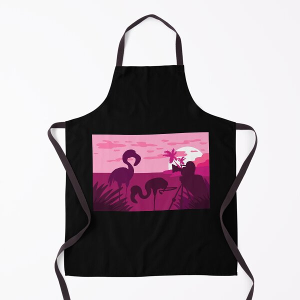 Artikelvorschau, Flamingo in der Natur - Flamingo-Clipart entworfen und verkauft von The-Meraki-Man.