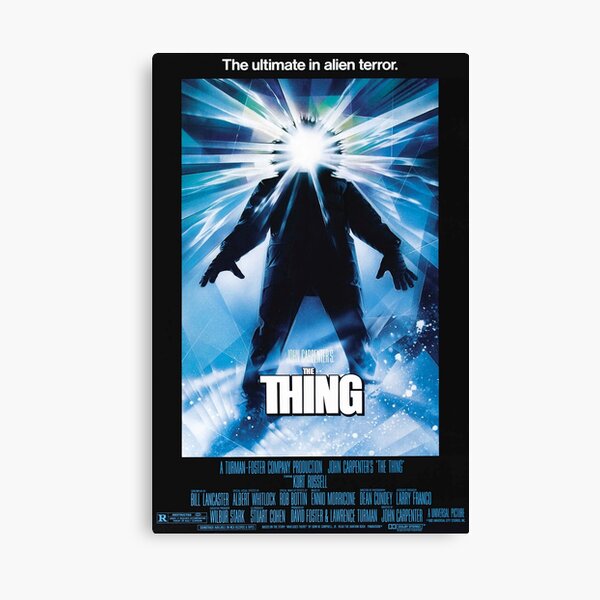 The Thing Movie Poster Canvas Print