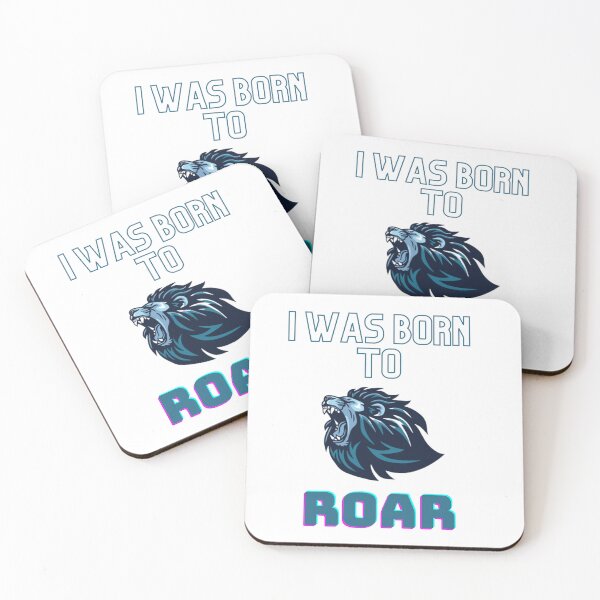 Item preview, I WAS BORN TO ROAR designed and sold by forgodandcountr.