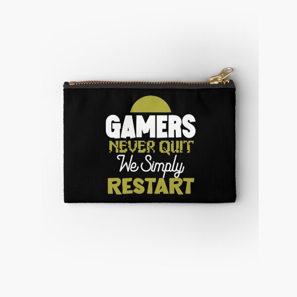 Item preview, Gamers Never Quit. We Simply Restart. designed and sold by palaco210.