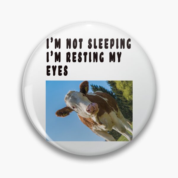 Item preview, I'M NOT SLEEPING, I'M RESTING MY EYES. designed and sold by GOLDFAMILYSHOP.