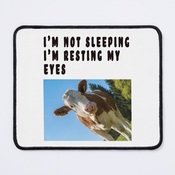 Item preview, I'M NOT SLEEPING, I'M RESTING MY EYES. designed and sold by GOLDFAMILYSHOP.