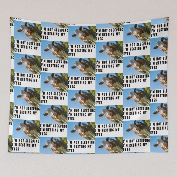 Item preview, I'M NOT SLEEPING, I'M RESTING MY EYES. designed and sold by GOLDFAMILYSHOP.