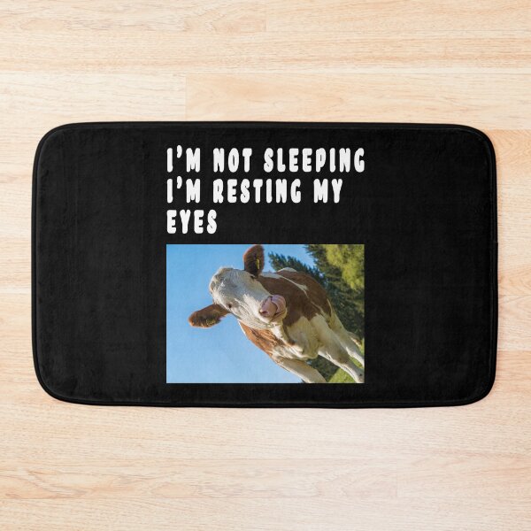 Item preview, I'M NOT SLEEPING, I'M RESTING MY EYES. designed and sold by GOLDFAMILYSHOP.