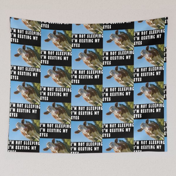 Item preview, I'M NOT SLEEPING, I'M RESTING MY EYES. designed and sold by GOLDFAMILYSHOP.