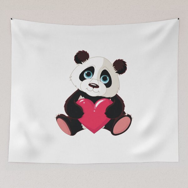 Item preview, Valentine Panda designed and sold by Creativenetic.