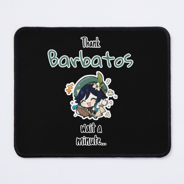 Item preview, Genshin Impact Venti Funny Catch Line "Thank Barbatos" designed and sold by Archangel Designs.